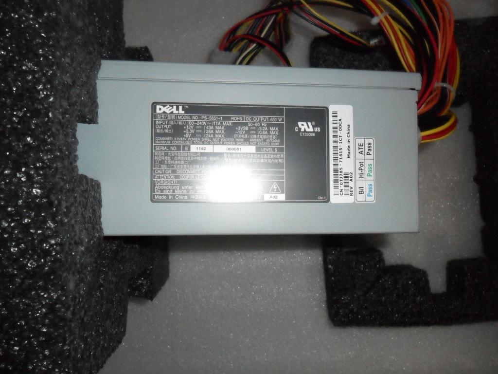 DELL Poweredge 1800 Non-Redundant Power Supply PS-5161-1
